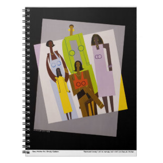 "Dunkles und reizendes" Notizbuch Notizblock