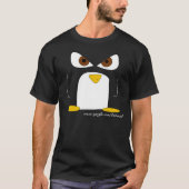 Dunkles verärgertes penguin* T-Shirt (Vorderseite)