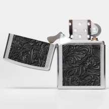 Dunkles viktorianisches Zippo