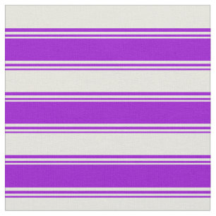 Dunkles Violet und Beige Muster Stoff