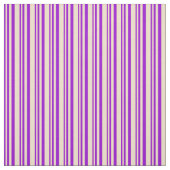 Dunkles Violet und Tan Streifen/Linien Muster Stoff (Muster)