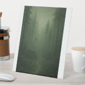 Dunkles Wald Banner Sockelschild (In Situ)