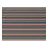 Dunkles Waldstreifen-Design  Tischdecke (Vorderseite (Horizontal))
