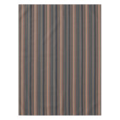 Dunkles Waldstreifen-Design  Tischdecke (Vorderseite)
