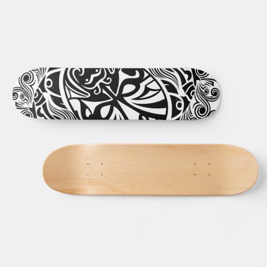 Dunkles Wasser Skateboard (Horizontal)