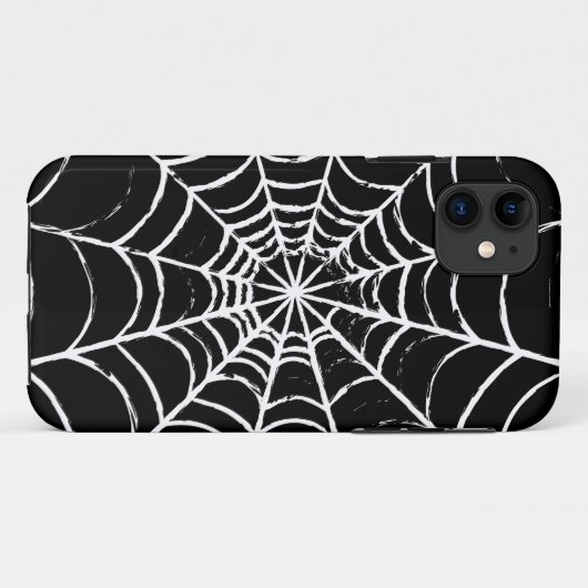 Dunkles Web Case-Mate iPhone Hülle (Rückseite (Horizontal))