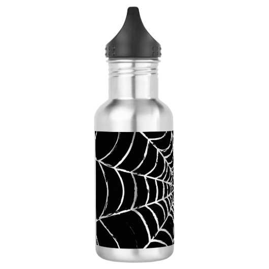 Dunkles Web Edelstahlflasche (Links)