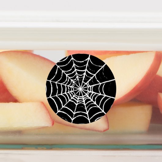 Dunkles Web Etiketten (Befestigt)