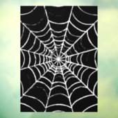 Dunkles Web Fensteraufkleber (Blatt 3)