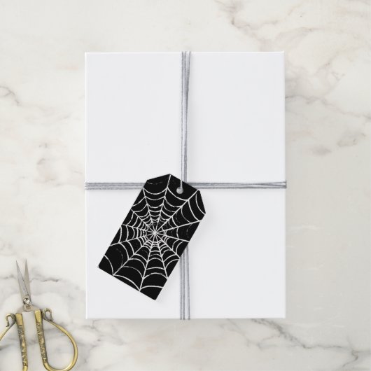 Dunkles Web Geschenkanhänger (Mit Garn)