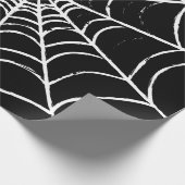 Dunkles Web Geschenkpapier (Ecke)