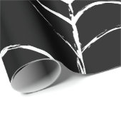 Dunkles Web Geschenkpapier (Rolleneckpunkt)