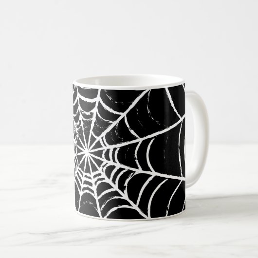 Dunkles Web Kaffeetasse (VorderseiteRechts)