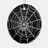 Dunkles Web Keramik Ornament (Links)