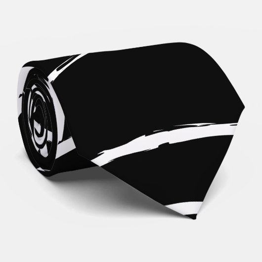Dunkles Web Krawatte (Gerollt)
