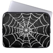 Dunkles Web Laptopschutzhülle (Vorderseite)