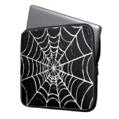 Dunkles Web Laptopschutzhülle (Vorderseite Links)