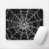 Dunkles Web Mousepad (Mit Mouse)