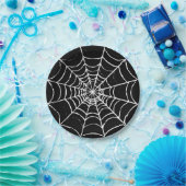 Dunkles Web Pappteller (Party)