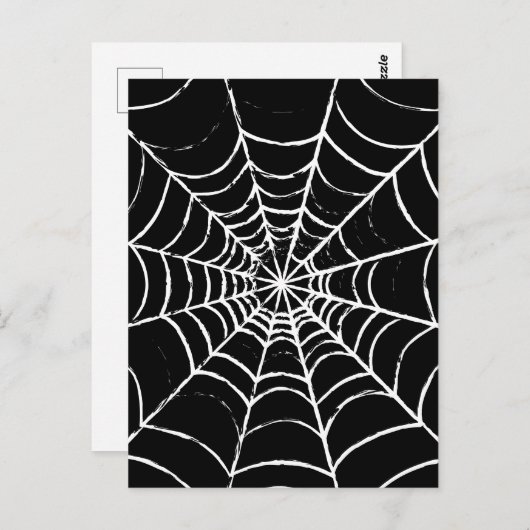Dunkles Web Postkarte (Vorne/Hinten)