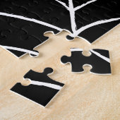 Dunkles Web Puzzle (Seite)