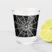 Dunkles Web Schnapsglas (Vorderseite)
