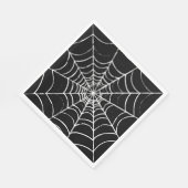 Dunkles Web Serviette (Ecke)