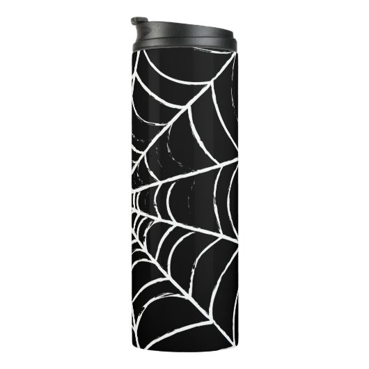 Dunkles Web Thermosbecher (Nach rechts gedreht)