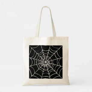 Dunkles Web Tragetasche