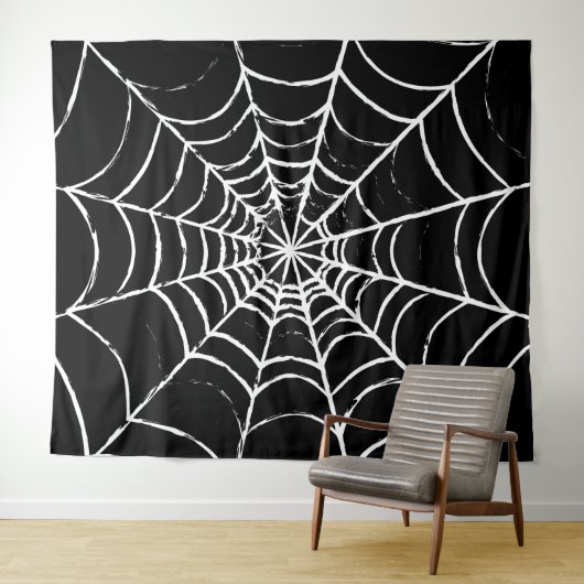 Dunkles Web Wandteppich (Beispiel (Horizontal))