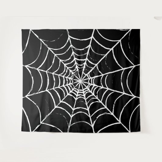 Dunkles Web Wandteppich (Vorderseite (Horizontal))