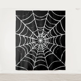 Dunkles Web Wandteppich