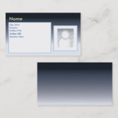 Dunkles Zazzle - Geschäft Visitenkarte (Vorne/Hinten)