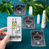 Dunkles Zodiac-Tarot: Capricorn Black & Silver Spielkarten (InSitu)