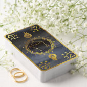 Dunkles Zodiac-Tarot: LIbra Black & Gold Spielkarten (Insitu (Hochzeit))