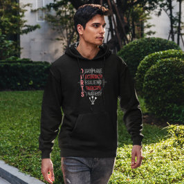 DUNKTE meistern: Die Kernprinzipien - Dart Player Hoodie