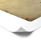 Dunlap Broadside Declaration of Independence 1774 Poster (Ecke)