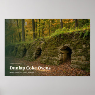 Dunlap Coke Ovens Sequatchie County – KI-Kunst Poster