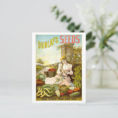 Dunlap's Vintage pflanzliche Saatgutwerbung Postkarte (Stehend Vorderseite)