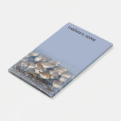 Dunlins Sanderlings Sandpipers am Strand Post-it Klebezettel (angewinkelt)