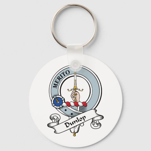 Dunlop Clan Abzeichen Schlüsselanhänger (Vorderseite)
