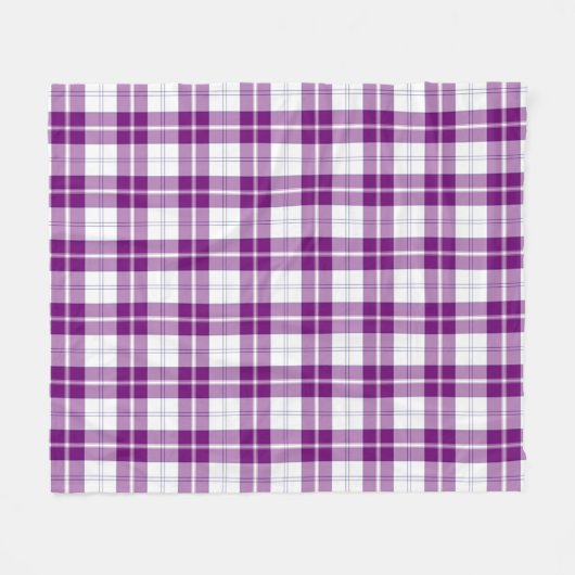 Dunlop Dress Kariert Fleecedecke (Vorderseite (Horizontal))