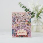 Dunlop Karte von Central Scotland (Stehend Vorderseite)