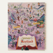 Dunlop Karte von Central Scotland Planer (Rückseite)