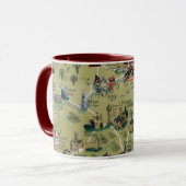 Dunlop Map of Shakespeare Country, England Tasse (Vorderseite Links)