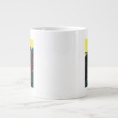 Dunlop Vintag PosterEurope Jumbo-Tasse (Vorderseite)