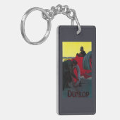 Dunlop Vintages PosterEurope Schlüsselanhänger (Vorderseite links)