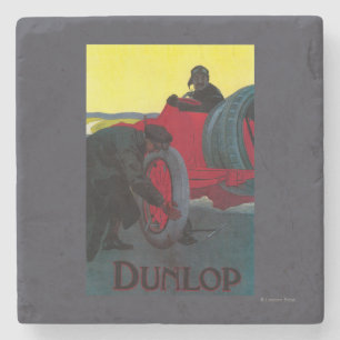 Dunlop Vintages PosterEurope Steinuntersetzer