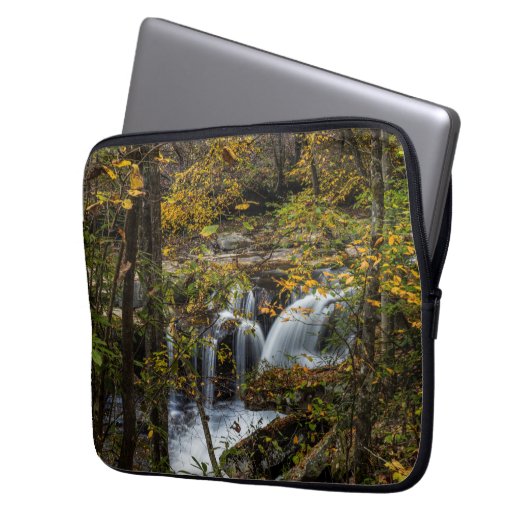 Dunloup Creek Falls | West Virginia Laptopschutzhülle (Vorderseite Links)