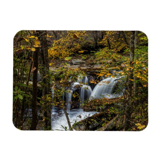Dunloup Creek Falls | West Virginia Magnet (Horizontal)